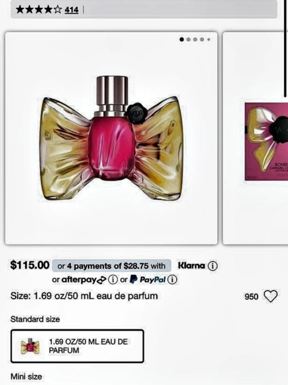BNIB Viktor&Rolf Bonbon Caramel Crunch Eau de Parfum